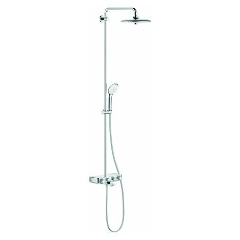 Grohe Euphoria SmartControl System 260 Mono sistema doccia con miscelatore  termostatico per vasca, a parete, cromo 