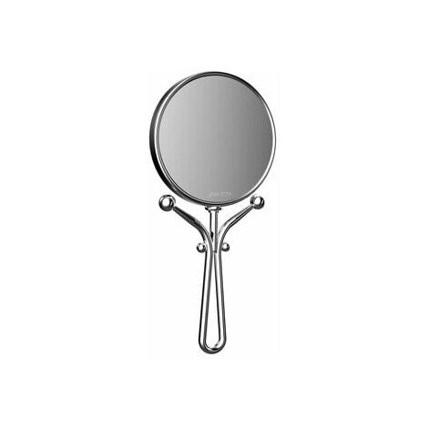 Specchio da viaggio Emco pure, diametro 127 mm, ingrandimento 5 volte,  cromo, 109400124 - 109400124