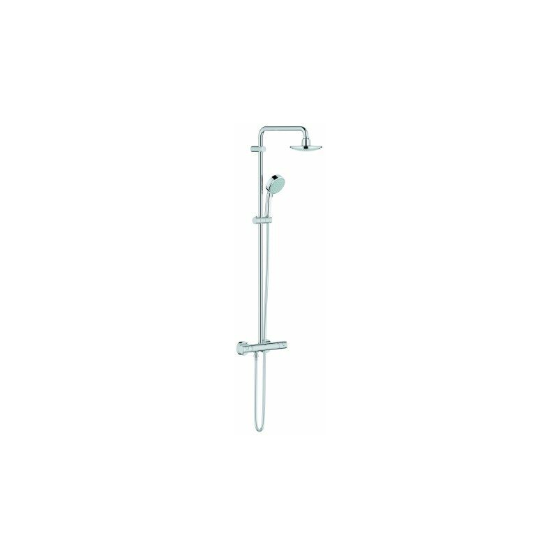 Grohe Vitalio Start - Set de ducha 250 con termostato, 9,5 l/min, 2  chorros, cromado 26696000