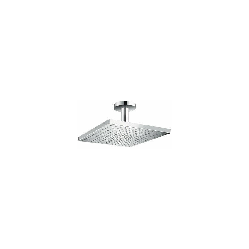 hansgrohe Raindance E 300 - Ducha de lluvia (cabezal de ducha, termostato,  3 chorros) cromado