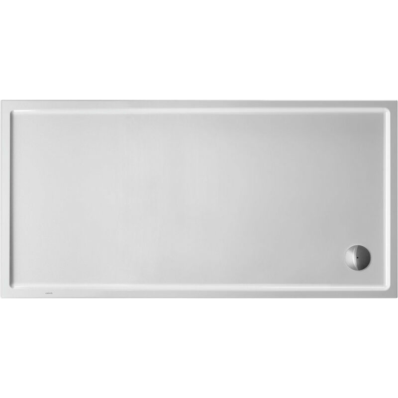 vidaXL Plato de ducha cuadrado de ABS blanco 80x80 cm