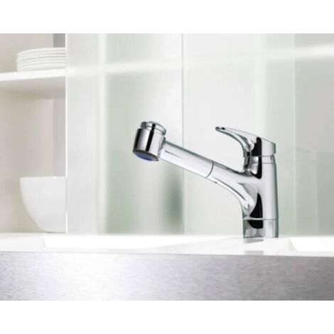 Ducha De Conversión Hansamix 59912723 – Baja Presión Para Cocina, Grifo Rociador HANSA