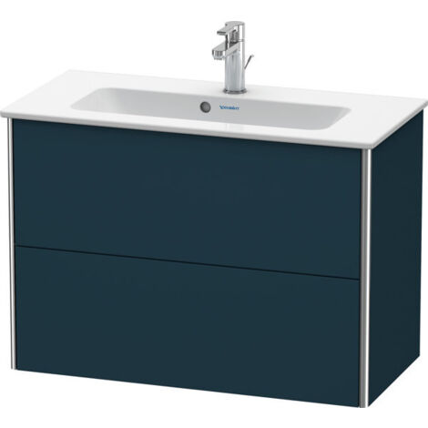 Mueble de baño Duravit XSQUARE COMPACT 560x810x388mm Azul medianoche semibrillante (1/3)