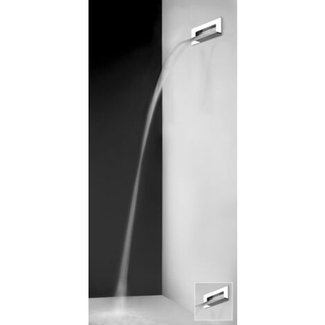 Gessi Cascata, juego listo para instalar para entrada de cascada