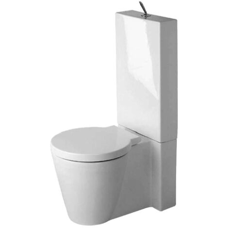 WC de pie Duravit Starck 1, 640mm, fijación incluida, 0233090064
