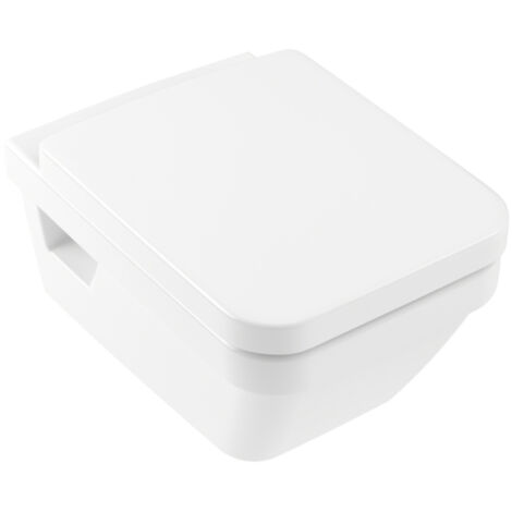 Combi-Pack ARCHITECTURA con inodoro suspendido, sin reborde DirectFl blanco VILLEROY & BOCH