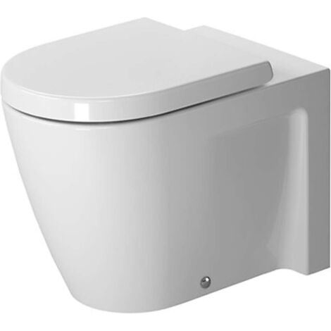 Duravit Starck 2, lavadora de WC independiente, salida