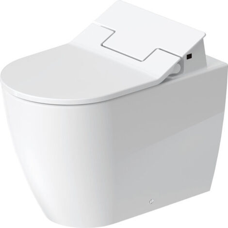 Duravit ME by Starck WC de pedestal para SensoWashÂ®, de espaldas