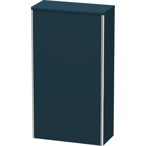Armario Duravit XSQUARE 880x500x236mm apertura izquierda Azul medianoche semibrillante