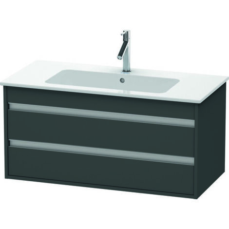 Mueble bajo lavabo KETHO 480x1000x475mm grafito mate