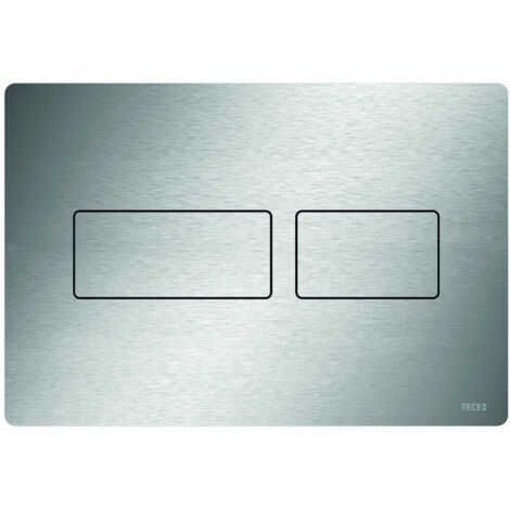 Placa de empuje para WC TECE TECEsolid, acero inoxidable, para la