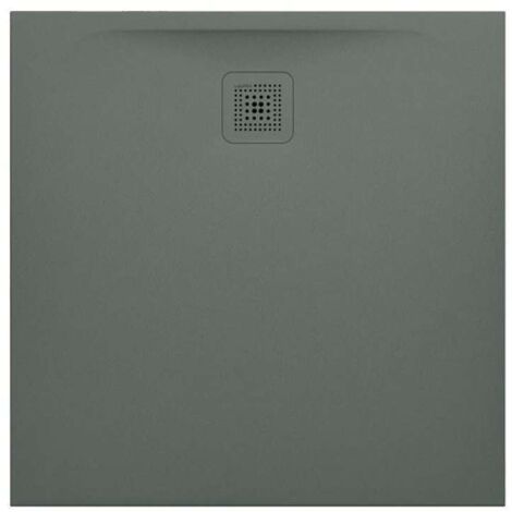 Plato De Ducha Textura Sillar Blanco Desagüe Desplazado 90x140 (color