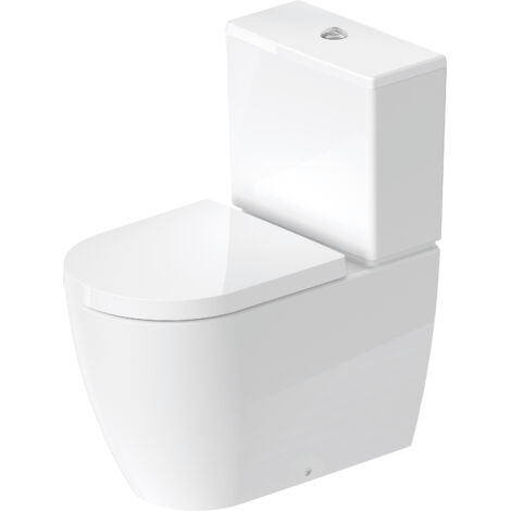 WC independiente ME de Starck Combination ti 370x650mm blanco
