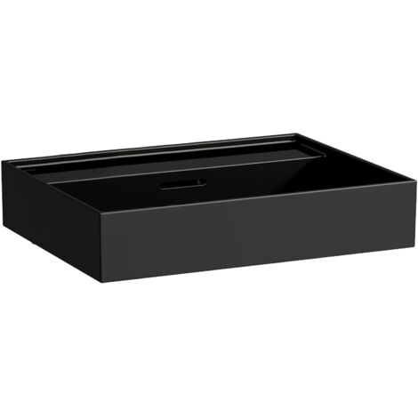 LAUFEN Kartell Lavabo sobre encimera sin agujero para grifo, con (1/4)