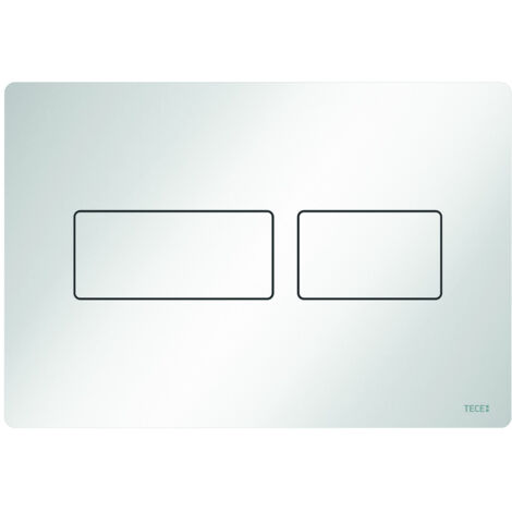 Placa de empuje para WC TECE TECEsolid, acero inoxidable, para la