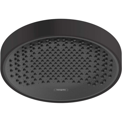 Hansgrohe Rainfinity Cabezal de ducha 250 1 chorro, Negro mate (26228670)