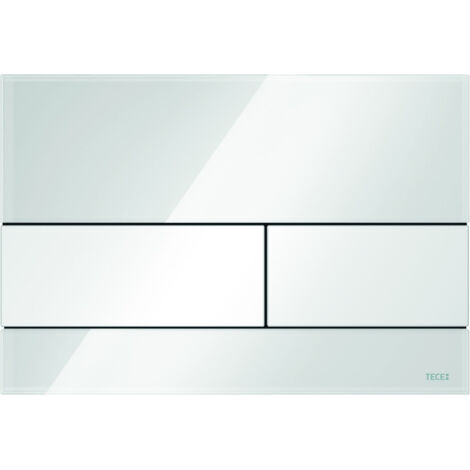 TECEsquare WC actuador placa de vidrio para tecnología de doble