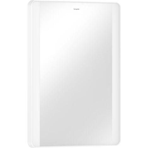 Espejo hansgrohe Xarita Lite Q, iluminación LED vertical,