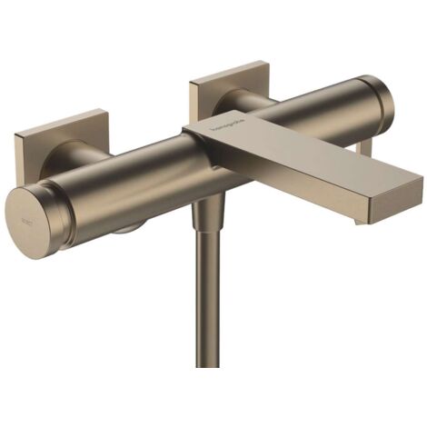 hansgrohe Tecturis E mezclador monomando para bañera, 2 caños,