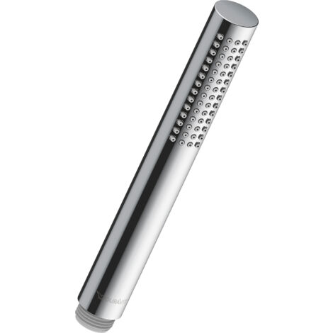 Teleducha tubular Duravit universal, con tipo de chorro lluvia, redondo, fácil de limpiar, cromo