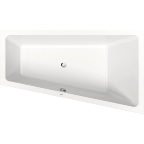 Duravit No.1 bañera empotrada, trapezoidal, 1700x1000mm, 1