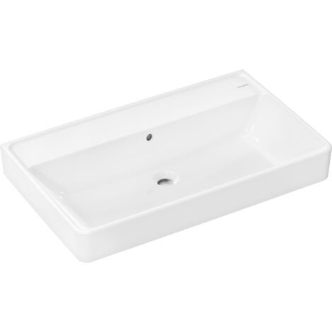 hansgrohe Xanuia Q lavabo, sin agujero para grifo, con