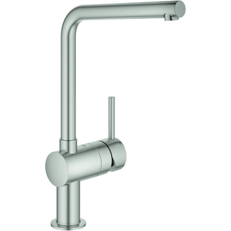 Mezclador monomando de fregadero GROHE Minta, caño en L, 31375DC0