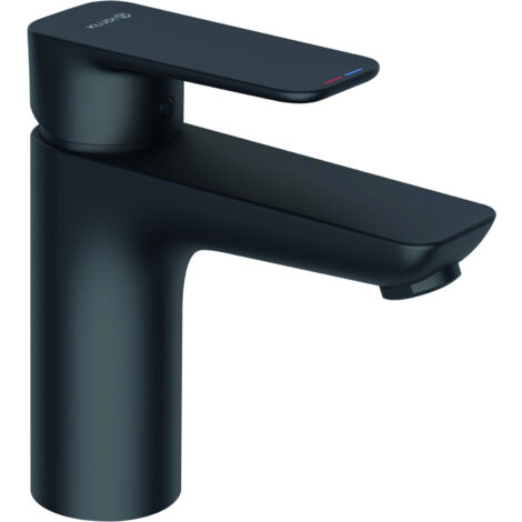 Kludi Pure&Style - Grifo de lavabo, negro mate 402923975 (1/3)