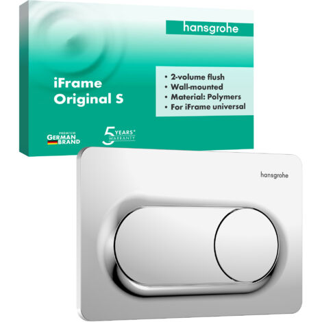 hansgrohe iFrame Original S placas de accionamiento para doble
