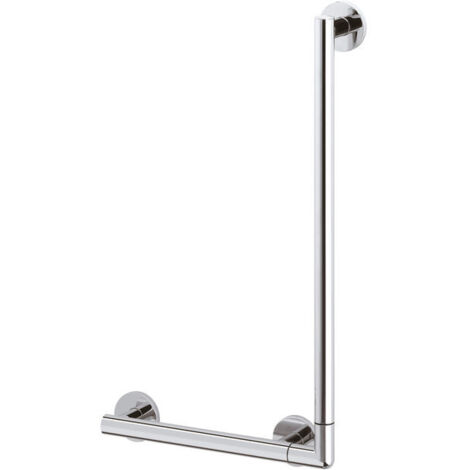 Mango en ángulo 90Gr PLAN CARE 465/765 mm aluminio, anodizado plateado KEUCO