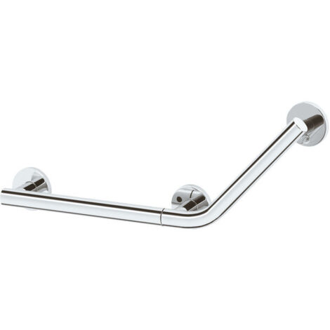 Mango acodado 135Gr PLAN CARE 673/266 mm Versión: derecha, aluminio plateado-elo KEUCO