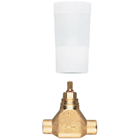 Válvula Grohe UP, parte inferior, conexión soldar D 22mm,
