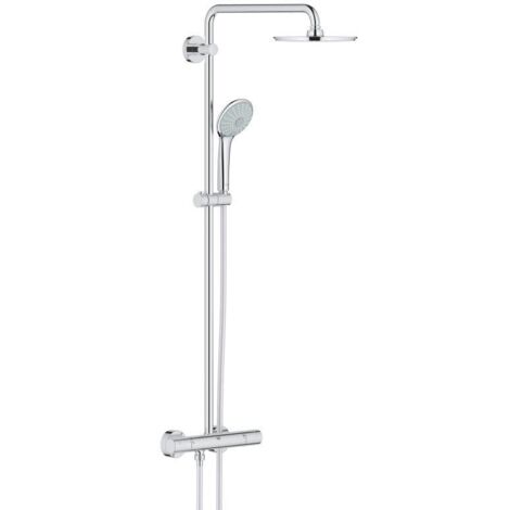 Sistema de ducha Grohe Euphoria con cabezal de ducha metálico