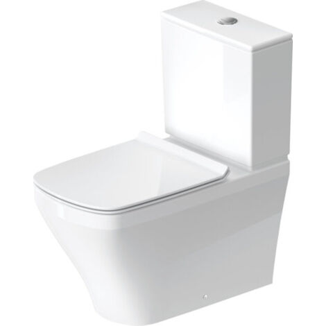 Duravit WC de pedestal DuraStyle Combi 72cm lavable, para