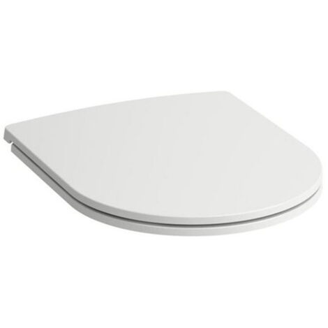 Asiento de inodoro LAUFEN PRO, con tapa, delgado, extraíble,