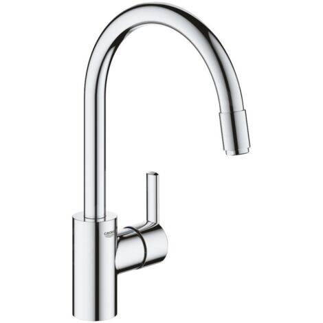 Mezclador monomando de fregadero Grohe Feel, 215 mm de (1/2)