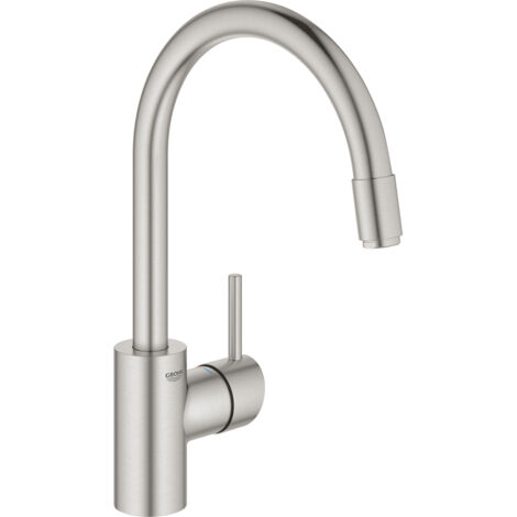 GROHE 32 663 DC3 CONCETTO Grifo Para Fregadero Extraible Supersteel - ref: 32 663 DC3