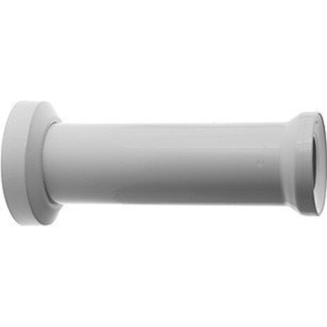 Tubo de desagüe Duravit con salida en roseta horizontal, blanco,