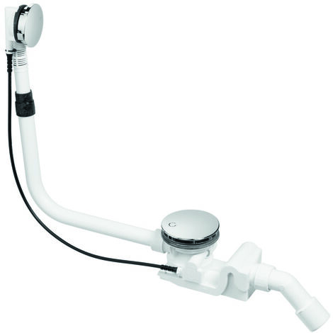 Juego de desagüe y rebosadero Bette Ø 90mm, 725mm, B608-901