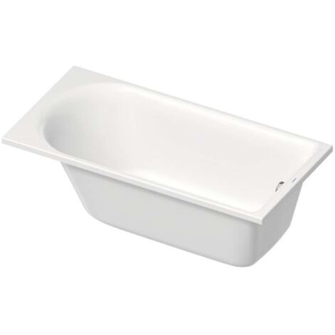 Bañeras empotradas Duravit D-Neo, rectangular, acrílico