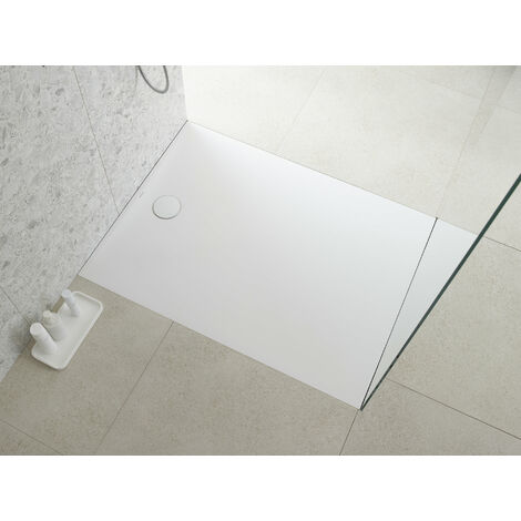 vidaXL Plato de ducha rectangular ABS 80x120 cm
