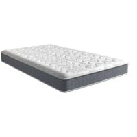 Hobag – Matelas mousse 90x190cm – Épaisseur 17 cm – Fermeté modérée – 7 zones de confort – Super respirant pour un sommeil réparateur