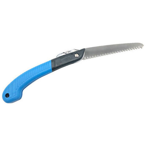 Diamwood Scie à Elaguer Pliante Pro avec Lame Japonaise 170 mm - 400 mm - Épaisseur 1,3 mm - Denture 3,6 mm - Manche Bi-Matière Ergonomique Blanc et Noir (1/5)