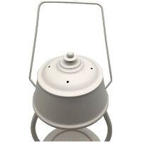 Lampe chauffante pour bougie parfumée candle warmer Ht. 16 cm CLARA 502 ampoule GU10 230V à variateur - D-Work
