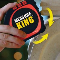 Ruban Mètre Laser Numérique 3 en 1 Measure King
