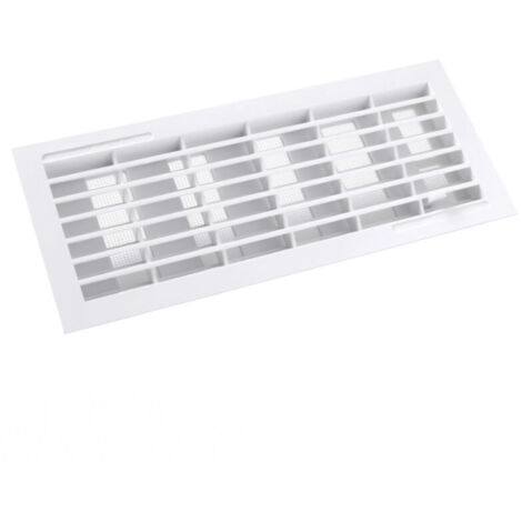Grille à fermeture - H x L : 108 x 254 - Passage : 84 cm2 - Moustiquaire : Avec - NICOLL