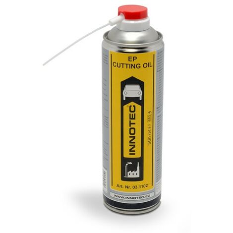 Aérosol 500ml huile de coupe ep cutting oil - Type : Aérosol - Modele : Bombe - Capacite : 500 ml - INNOTEC