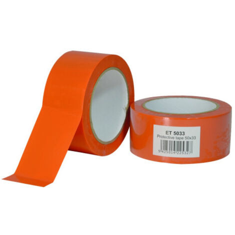 Ruban adhésif pvc orange - Longueur : 33 M - Largeur : 50 mm - HPX