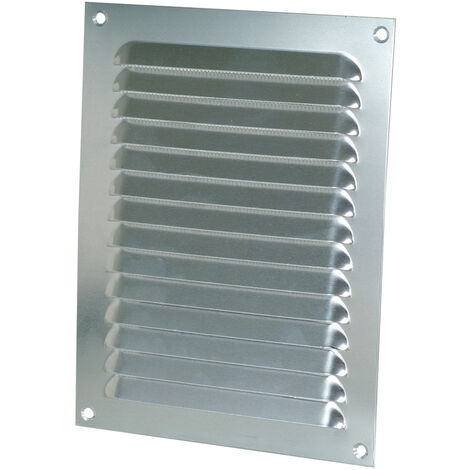 Grille de ventilation murale - Dimension : 250x250 - Teinte : Blanc - Moustiquaire : Non - RENSON