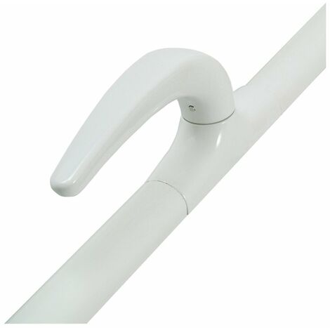 Crémone applique lothus - Modeles : Gâche plate - Teinte : Blanc 9016 - Aspect : Brillant - FAPIM